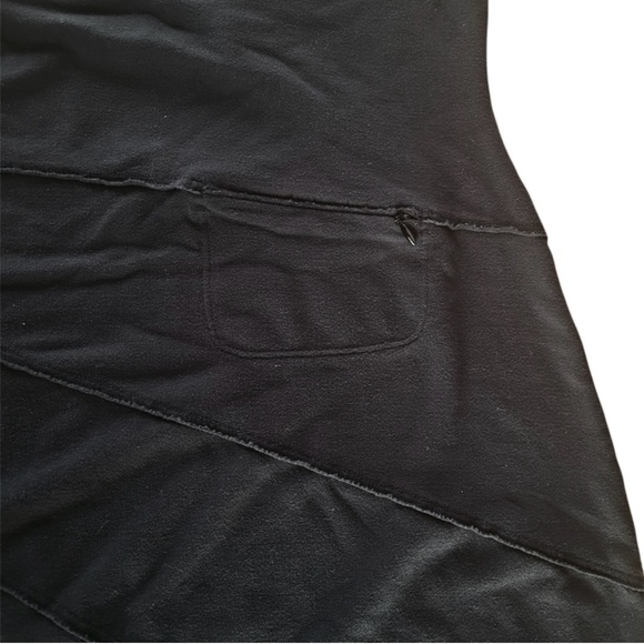 Athleta Crescendo Asymmetrical Black Dress - Picture 5 of 7